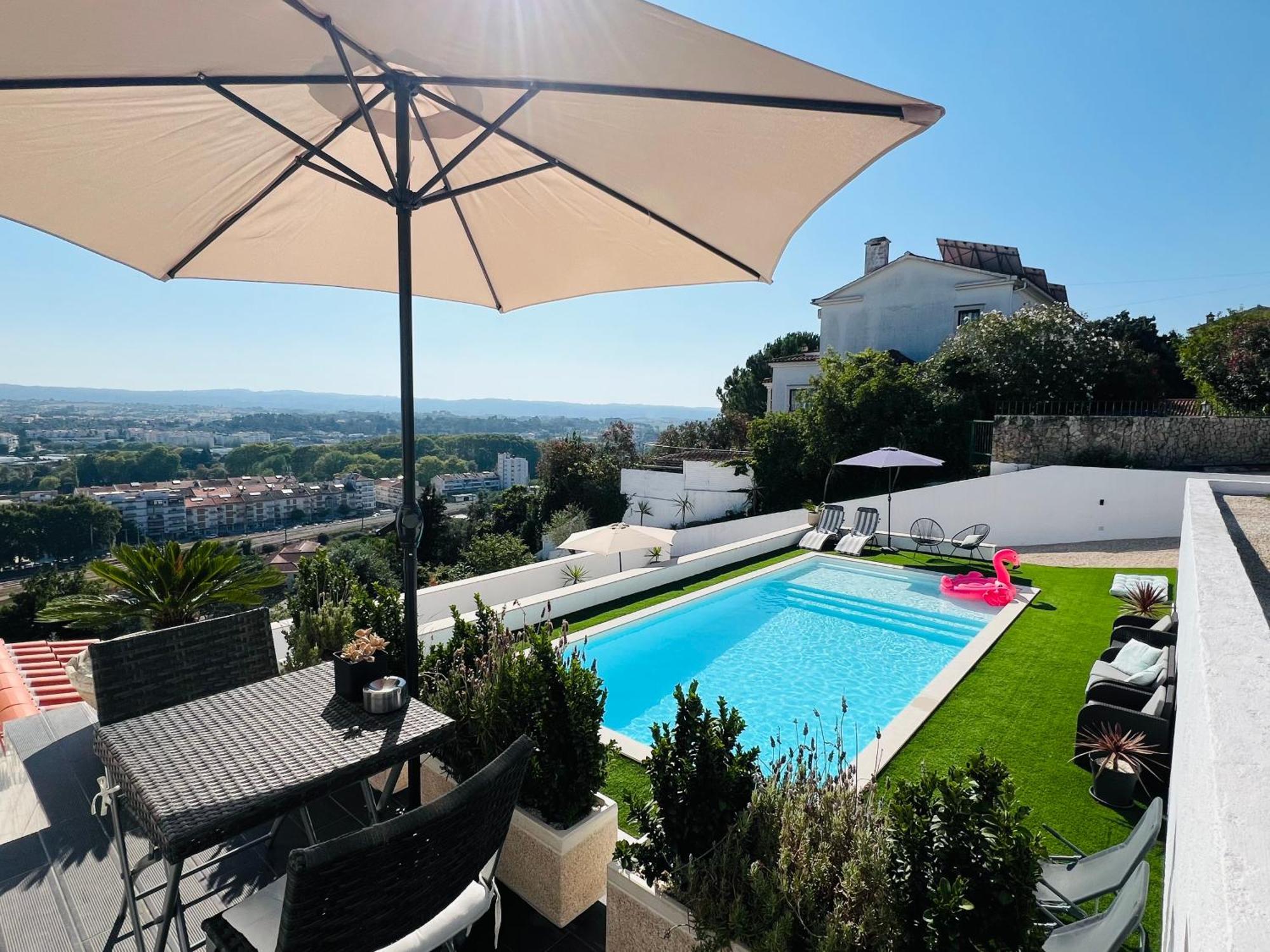 Vila Pombal Tomar Apartments - Pool & City Views Exterior photo